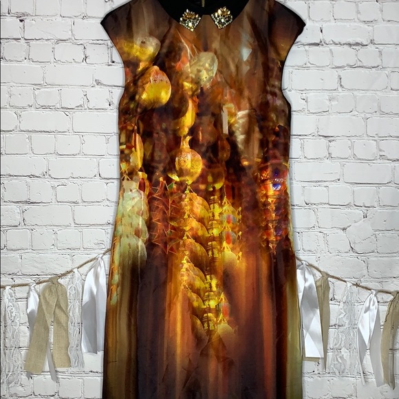 Ted Baker Dress Holiday Size 0 Jeweled - Picture 4 of 6